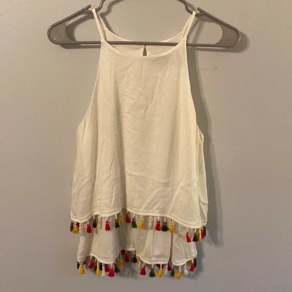 tassel tank top!
